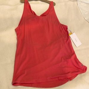 Sexy open back soft wicking light cool long tank